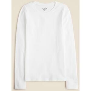 J. CREWPerfect Fit Long Sleeve Crewneck Cotton T-shirt XL NWT
